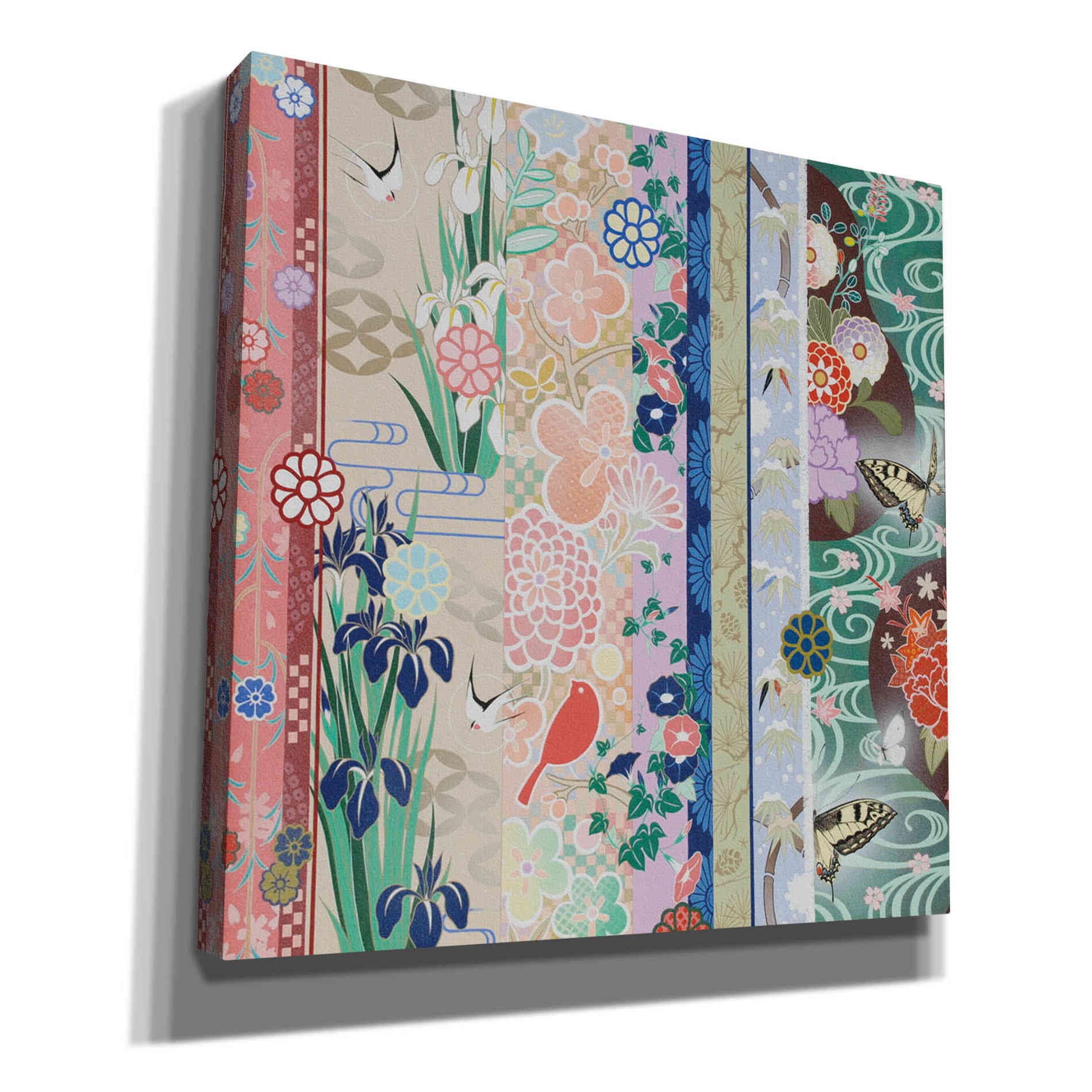'Kimono Pattern' by Zigen Tanabe, Giclee Canvas Wall Art