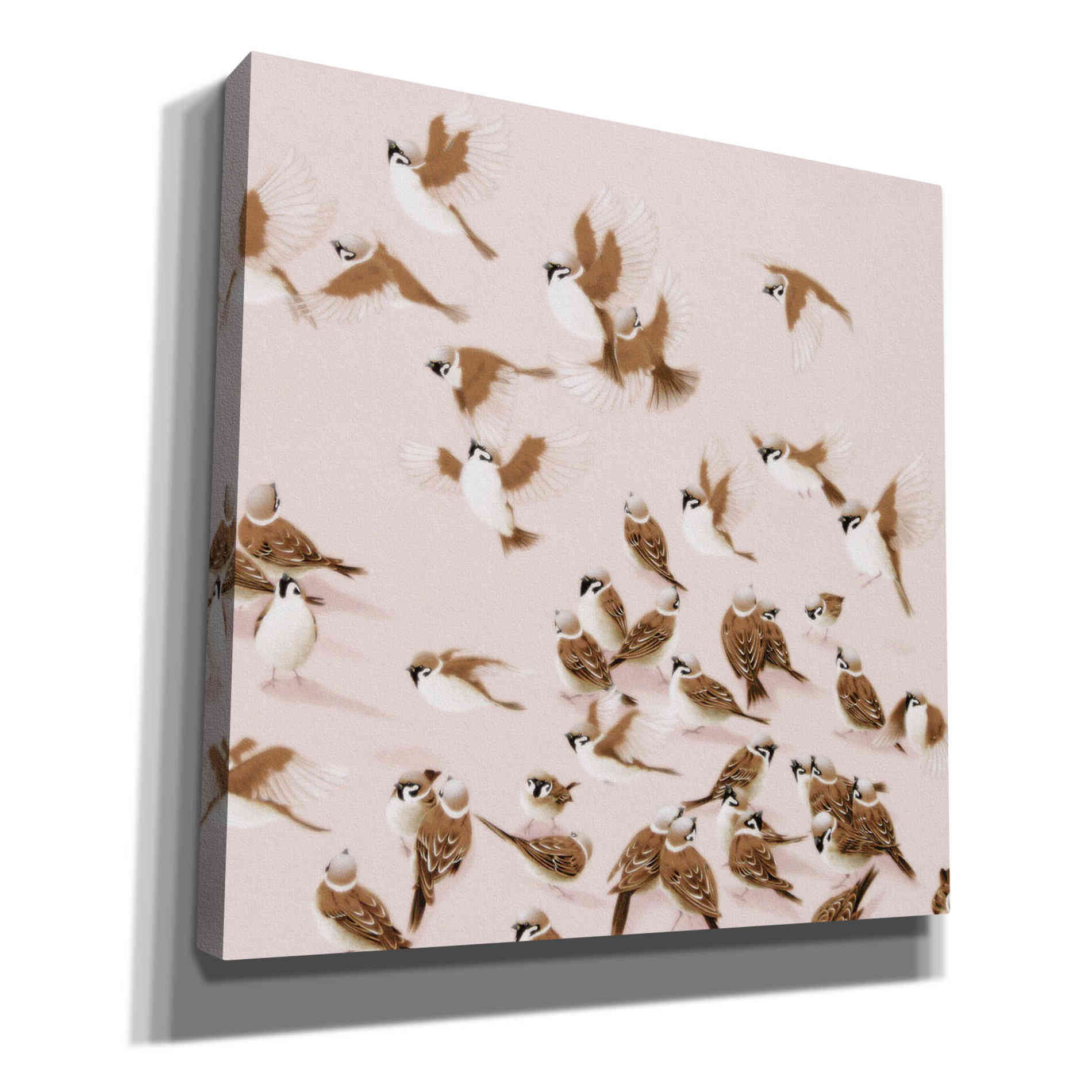 'Sparrow' by Zigen Tanabe, Giclee Canvas Wall Art