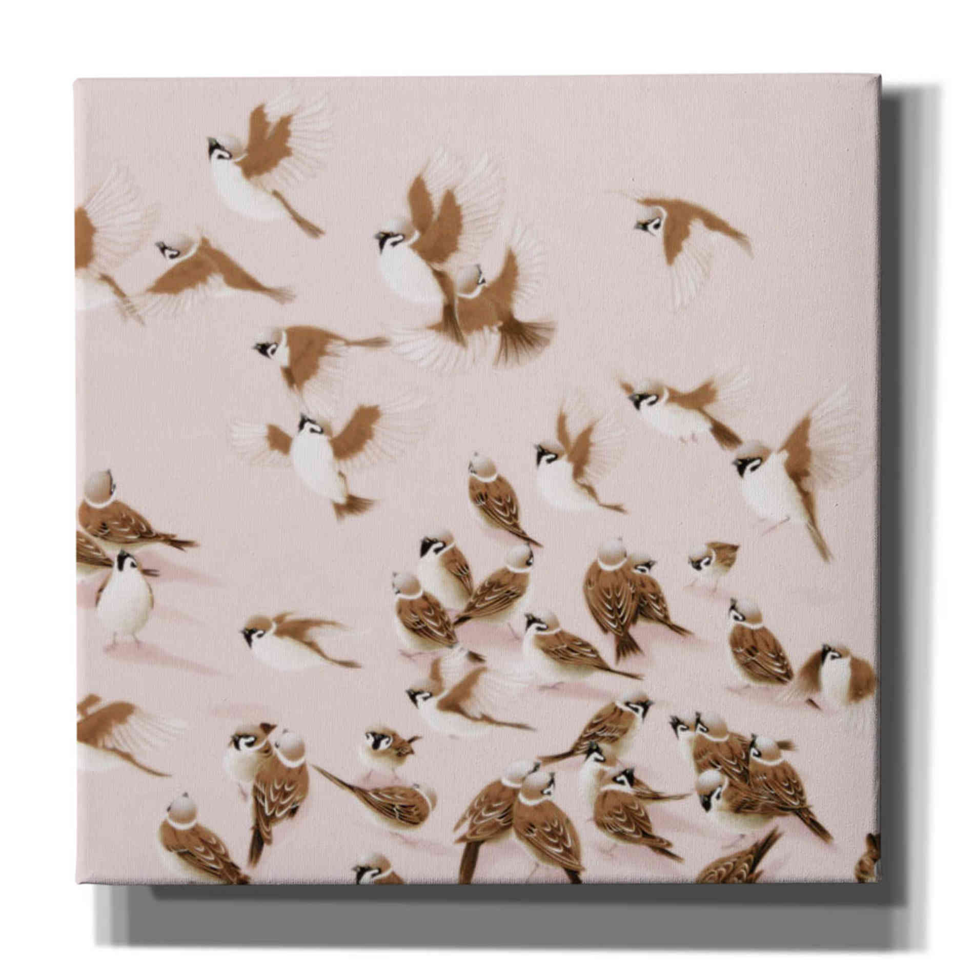 'Sparrow' by Zigen Tanabe, Giclee Canvas Wall Art