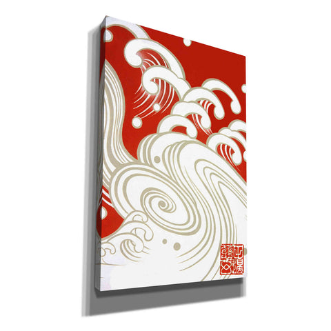 Image of 'Wave A' by Zigen Tanabe, Giclee Canvas Wall Art