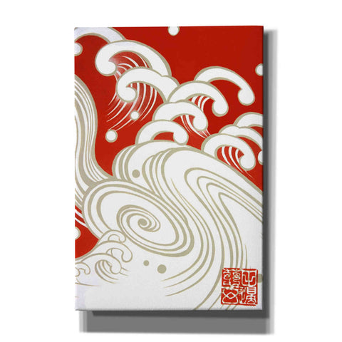 Image of 'Wave A' by Zigen Tanabe, Giclee Canvas Wall Art