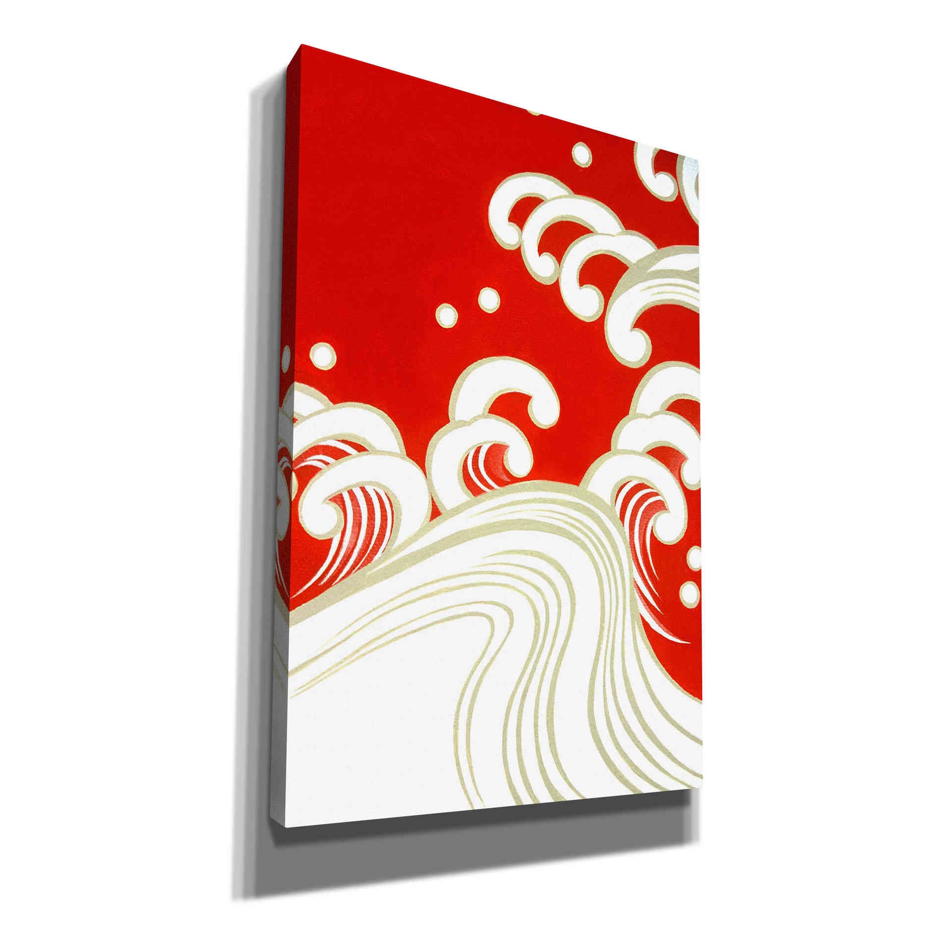 'Wave B' by Zigen Tanabe, Giclee Canvas Wall Art