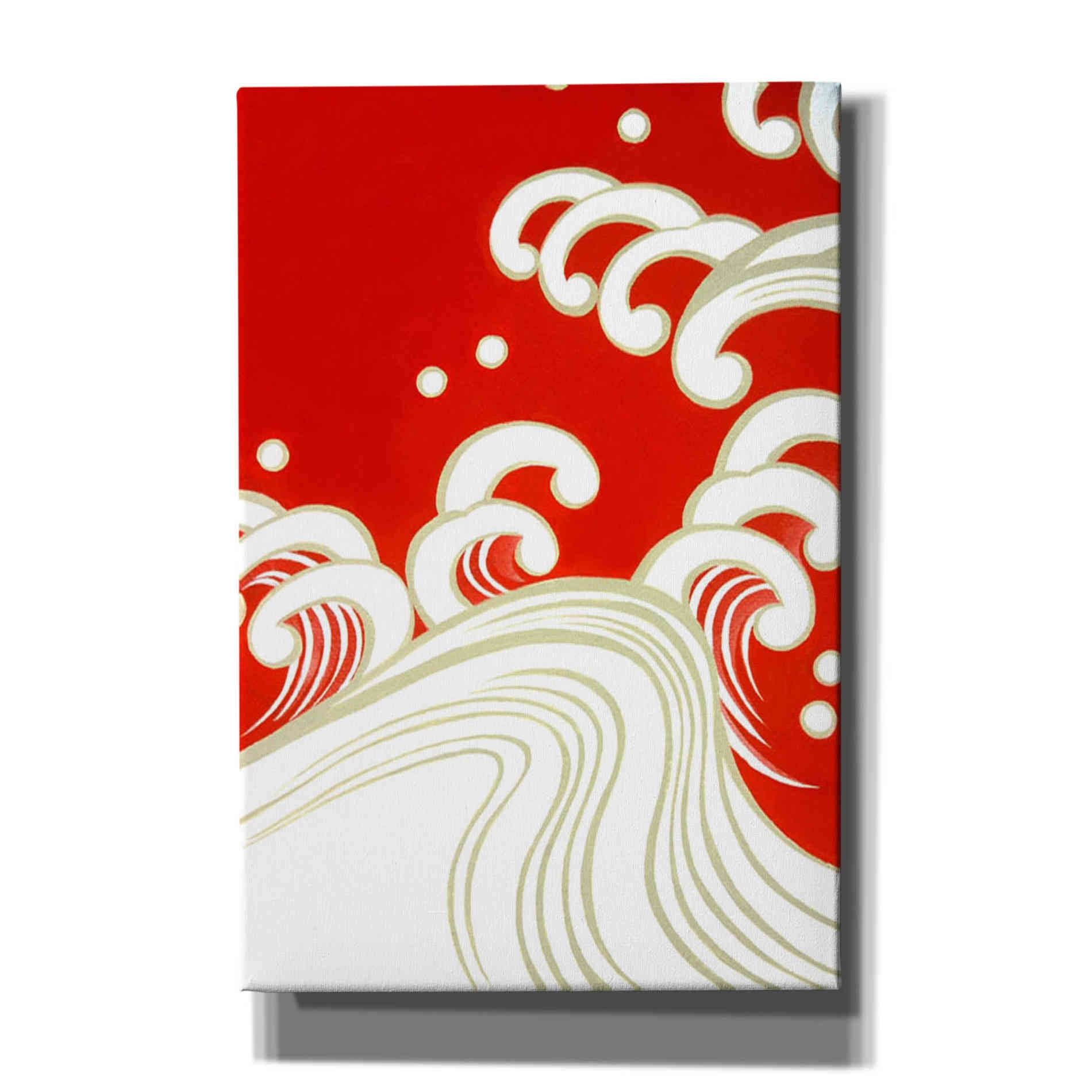'Wave B' by Zigen Tanabe, Giclee Canvas Wall Art