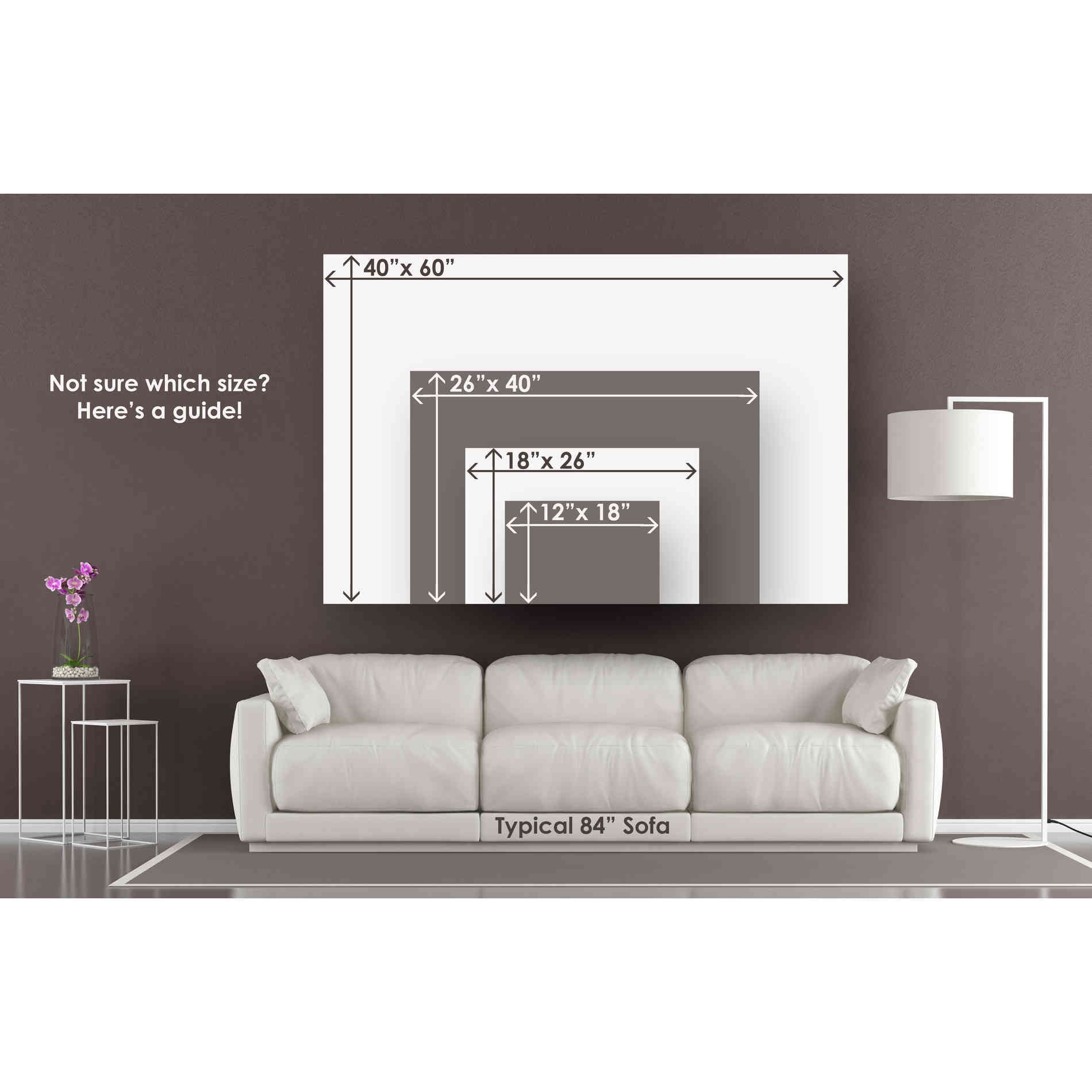 "'USA Modern Vintage Blue Grey with Words' by Michael Mullan, Canvas Wall Art"